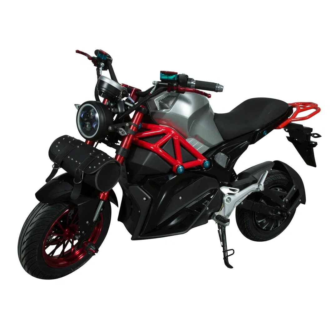 2000W Powered by Electricity Adult Electric Motorcycle for Carrying Two People