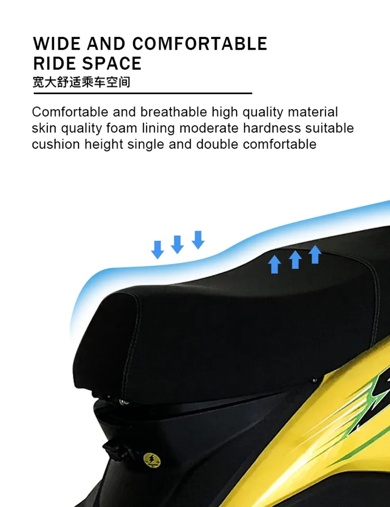 24” Fat Tire 48V Three Wheel Scooter Adult DC Motor 72V 1000W Tricycles Worn Used Electric Trolley Food Ice Cream Electrical Tricycle Cart