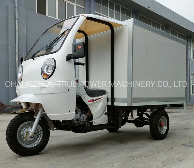 250cc Gasoline Refrigerated Tricycle for Food Delivery