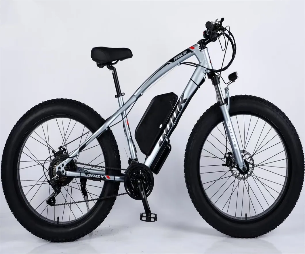 26*4.0 750W 1000W Big Power Fat Tire Electric Mountain E Bike/Snow Bike/Electric Bicycle with CE