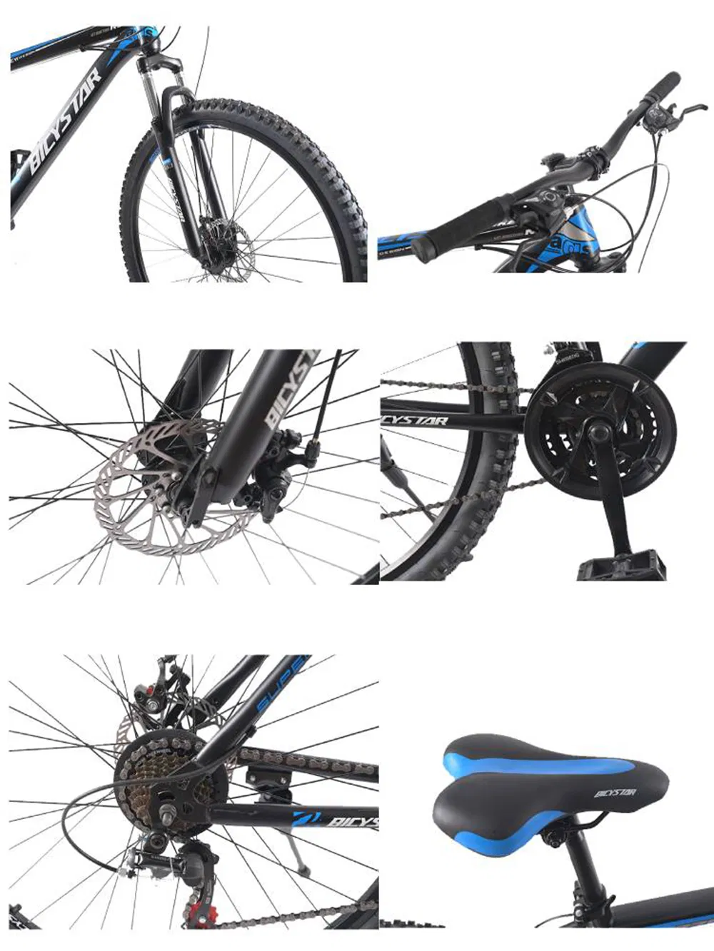 26inch High Carbon Steel 21 Speed Full Suspension Mountain Bike