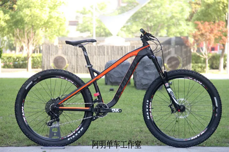 27.5" (650B) Aluminum Hardtail All Mountain Bike Frame Enduro 142X12 Dropout