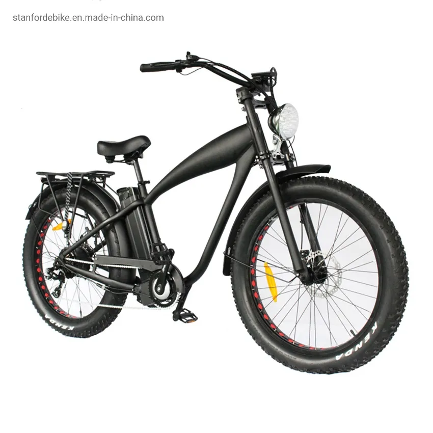 48V 500W Motor 15ah Aluminum Frame 20 Inch Stf-4 Folding Electric Bicycle