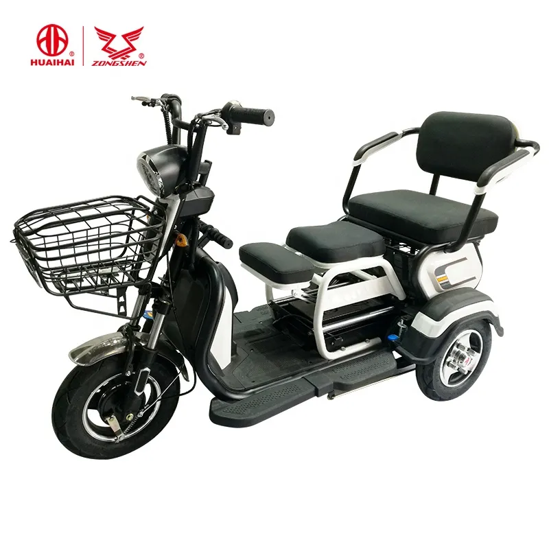 500W Powerful Motor 3 Wheel Rickshaw Electric