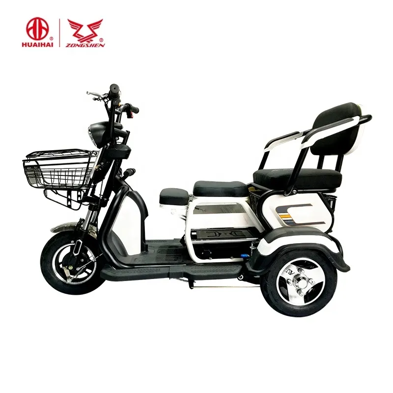 500W Powerful Motor 3 Wheel Rickshaw Electric