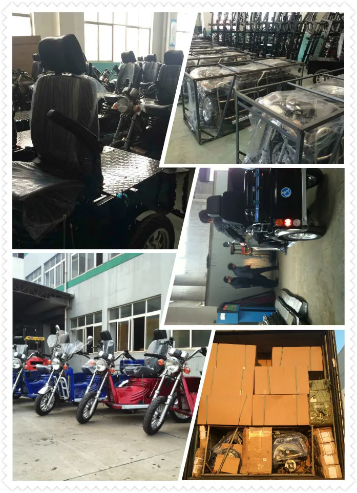 70/110cc Handicapped Tricycle for Adults (DTR-6)