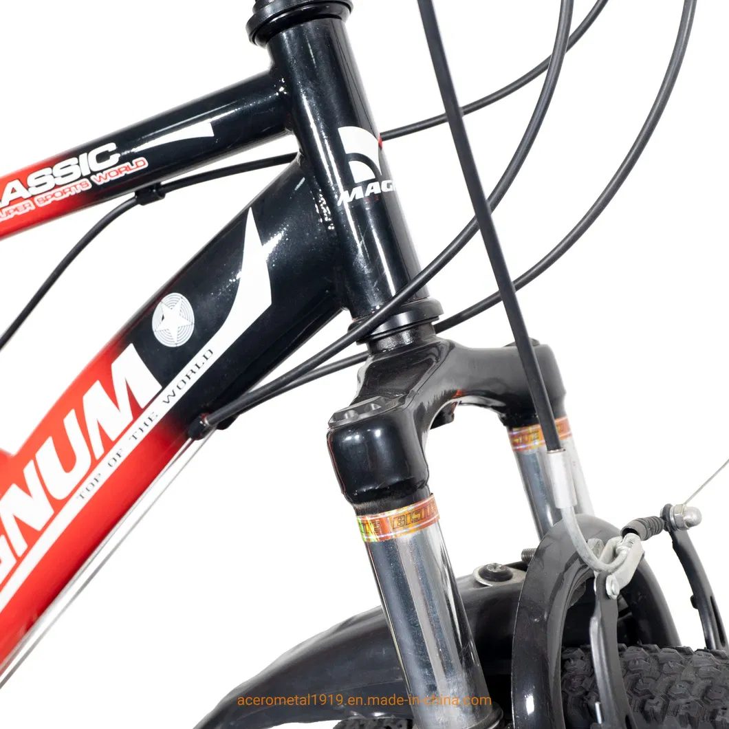 Adult Sport Men Women China Factory 26" Carbon Steel&Aluminum Mountain Bike OEM Wholesale 21 Speed V- Break Customized Acceptable MTB Bike Mountain Bicycle