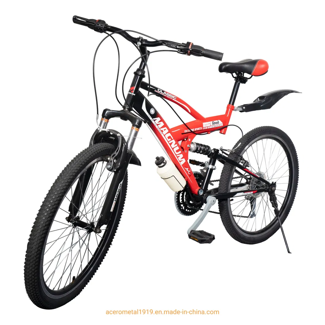 Adult Sport Men Women China Factory 26" Carbon Steel&Aluminum Mountain Bike OEM Wholesale 21 Speed V- Break Customized Acceptable MTB Bike Mountain Bicycle