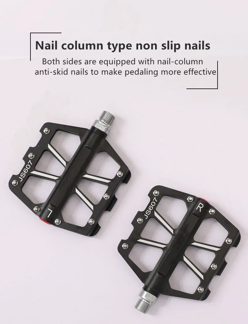 Aluminum Alloy Anti-Slip Sealed Bearing Bicycle Pedals