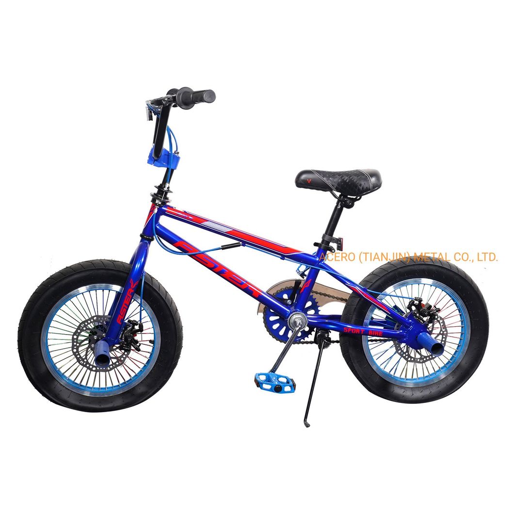 Aluminum Alloy Sport Snow Fat Tyre 16" Mountain Cycle Bike for Adult Men/ China Factory Manufacturer One Speed Disc Break OEM Customized Acceptable MTB Bicycle