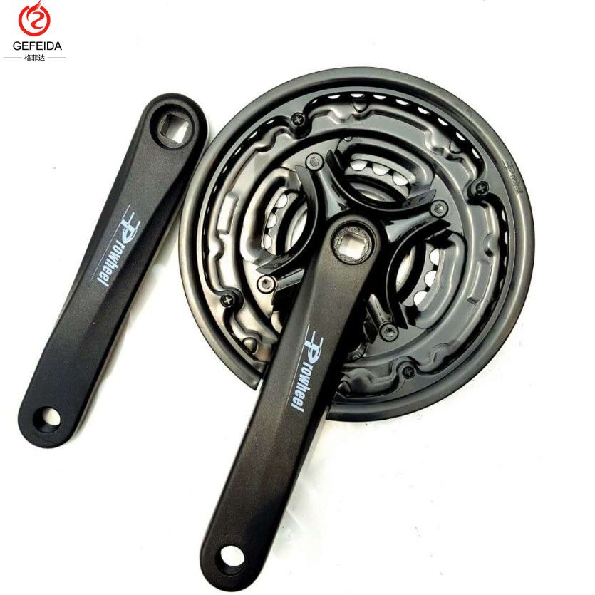 Bicycle Chainwheel 6/7/8 Speed Aluminum Chainwheel Crankset Prowheel AC49 24/34/42t Bike Cycle Chainwheel