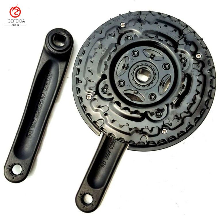 Bicycle Chainwheel 6/7/8 Speed Aluminum Chainwheel Crankset Prowheel AC49 24/34/42t Bike Cycle Chainwheel