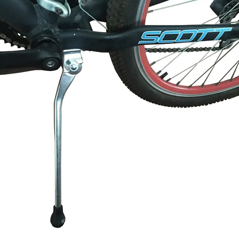 Bike Parts Alloy Adjustable Bicycle Center Kickstand (HKS-003)