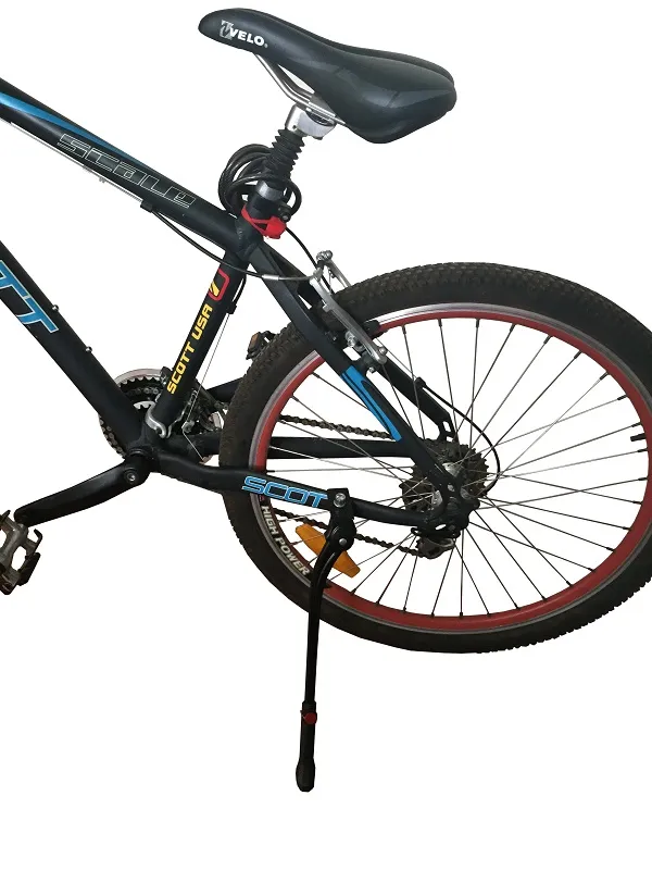 Bike Parts Alloy Adjustable Bicycle Central Kickstand (HKS-023)