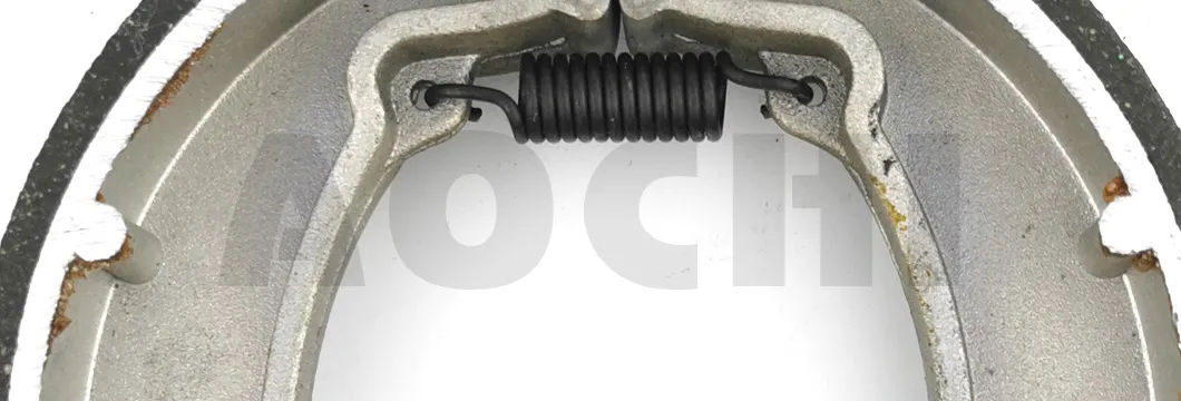 Black Motorcycle Spark Parts Motorcycle Brake Shoe (WY)