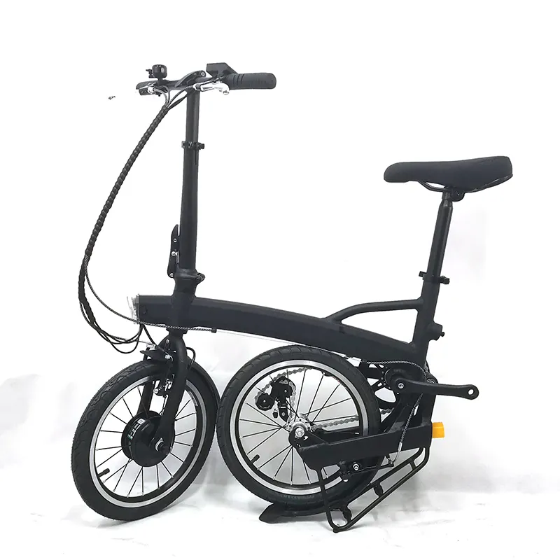 CE Approved OEM Customized Front Drive Pedal Assist Mini Pocket Foldalbe E Bike with Lithium Battery