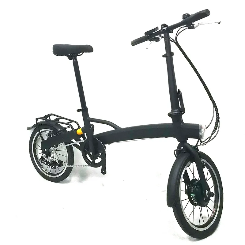 CE Approved OEM Customized Front Drive Pedal Assist Mini Pocket Foldalbe E Bike with Lithium Battery