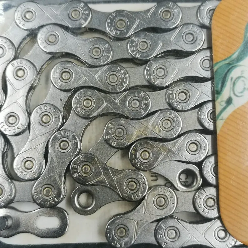 Cheapest 116L Bicycle Chain Fsc 8/9/10/11 Speed Electroplating Bike Bicycle Chain for Mountain Bike