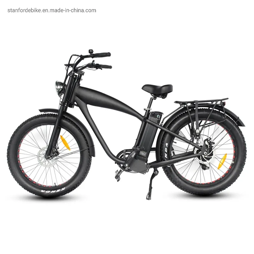 China Long Battery Life Stf-4 500W 48V 15ah Electric Folding Electric Bicycle
