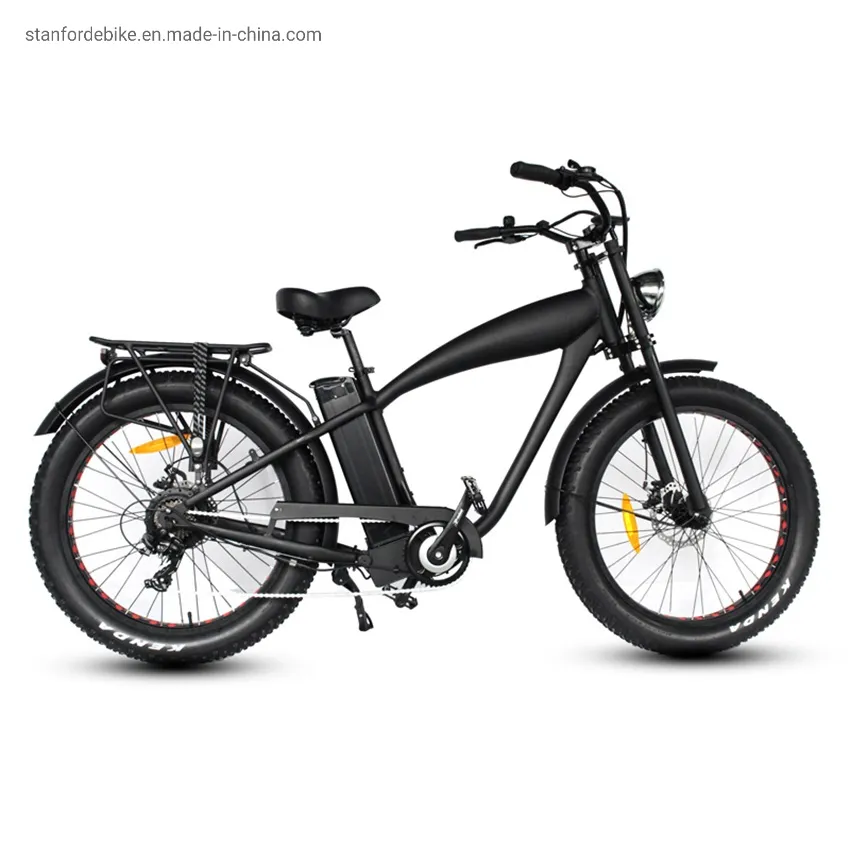 China Long Battery Life Stf-4 500W 48V 15ah Electric Folding Electric Bicycle