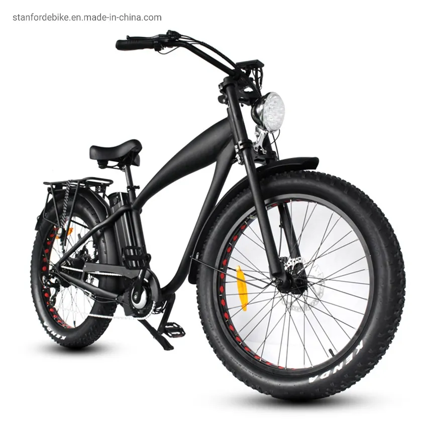 China Long Battery Life Stf-4 500W 48V 15ah Electric Folding Electric Bicycle