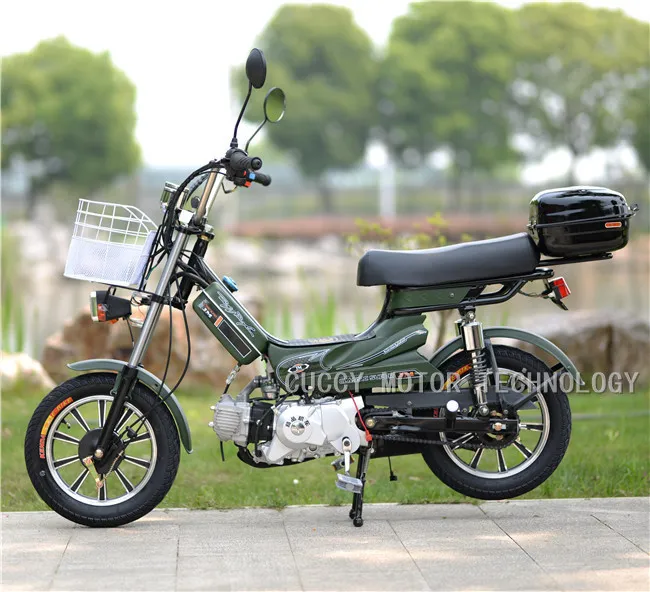 Chinas Moto Motocicleta Gasoline 70cc 49cc 50cc Petrol Gas Moped Motorcycle (Smart Moped)