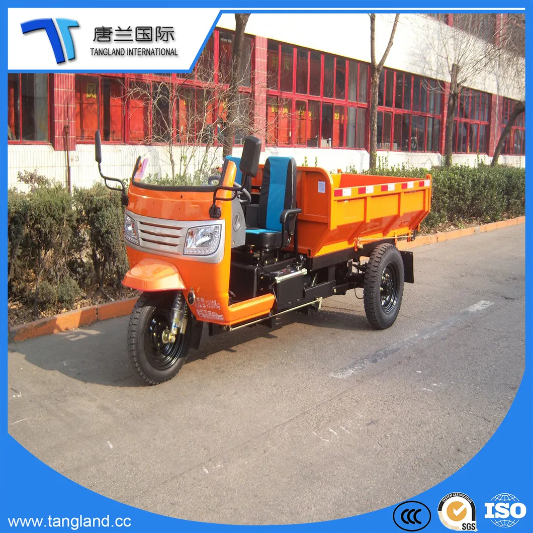 Dumper Tricycles for Mining with Large Carrying