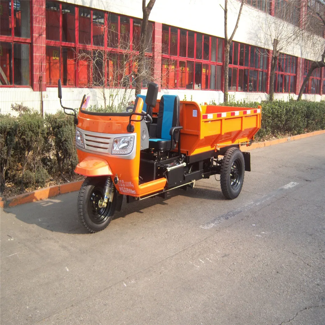 Dumper Tricycles for Mining with Large Carrying