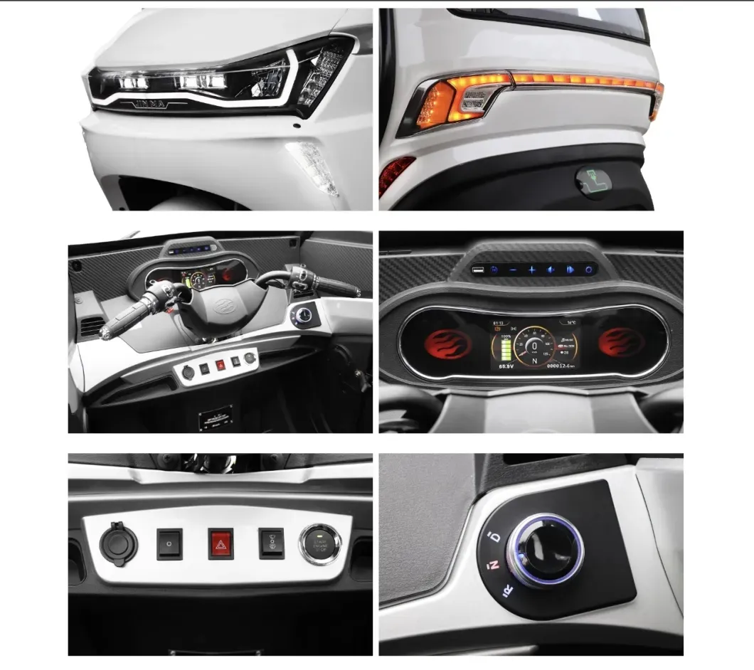 EEC Electric Car L2e Certificate Electric Vehicle 1500W Enclosed Electric Trike with Lithium Battery