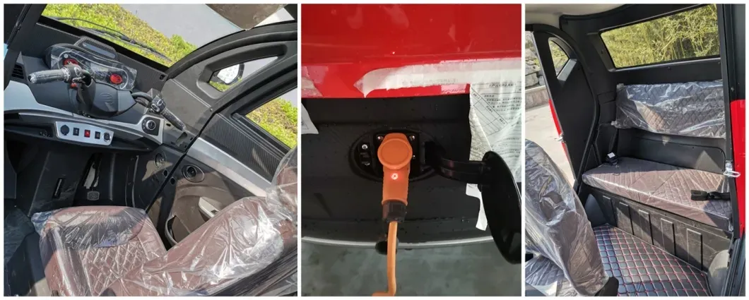 EEC Electric Car L2e Certificate Electric Vehicle 1500W Enclosed Electric Trike with Lithium Battery