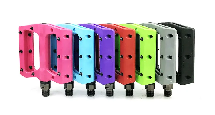 Factory Price Black Color Aluminum Machined Bicycle Pedals