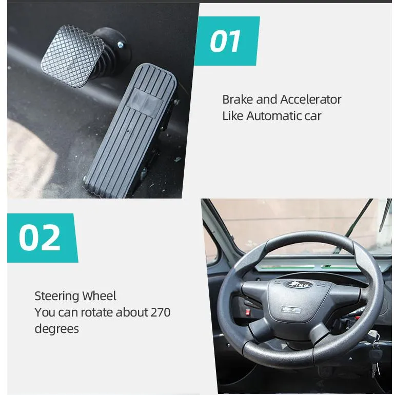 Four-Wheel Electric Environmental Protection electric Car Electric Vehicle for Sale Europe
