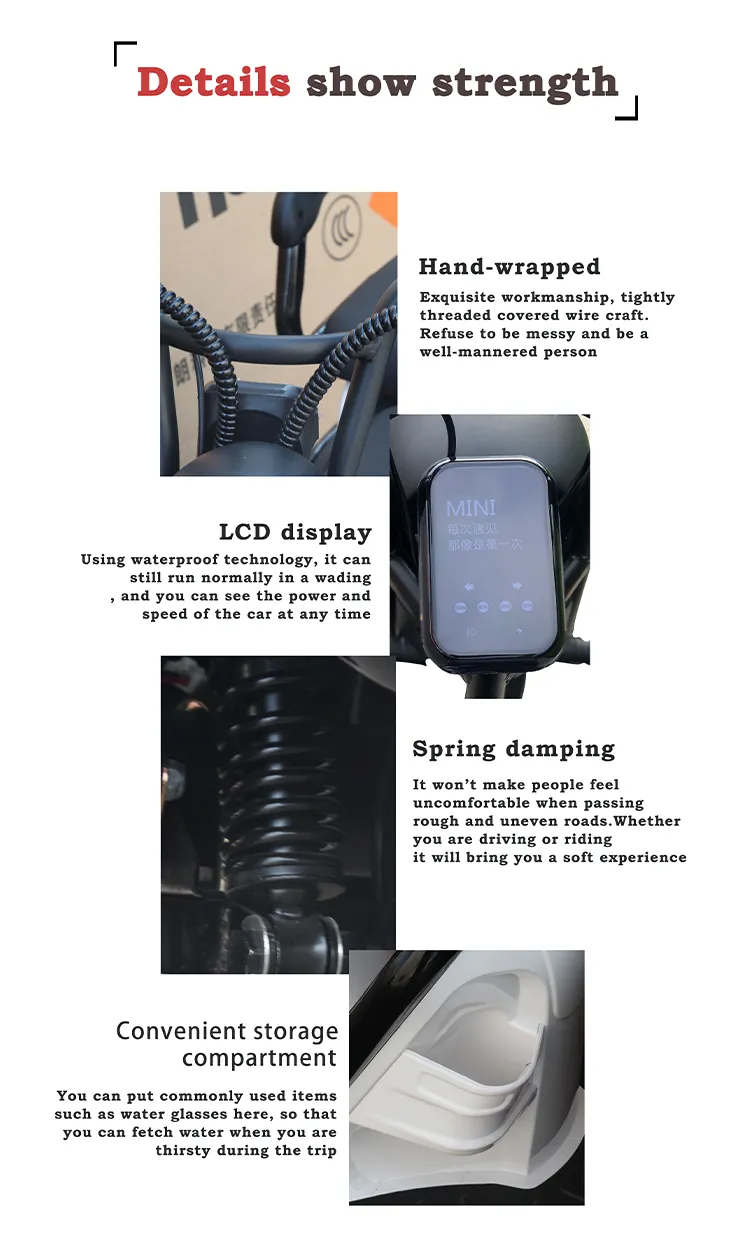 Handicapped Scooters CE Approved 3 Wheel Open Passenger Adult 3 Wheel Electric Tricycle