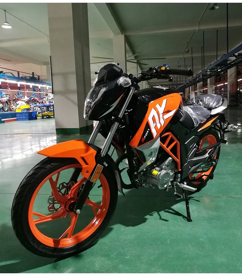 Haojun Ak150cc Adult Motorbikes Scooters Gasoline Gas Fuel Systems 150cc Cruiser Motorcycle