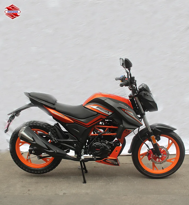 Haojun Ak150cc Adult Motorbikes Scooters Gasoline Gas Fuel Systems 150cc Cruiser Motorcycle