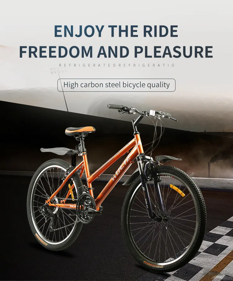 High Carbon Steel Adult Women/Mensports Racing Mountain Cycle Bike, China Factory Manufacturer Wholesale OEM 26"/27.5"/29"V- Break Customized Mountain Bicycle