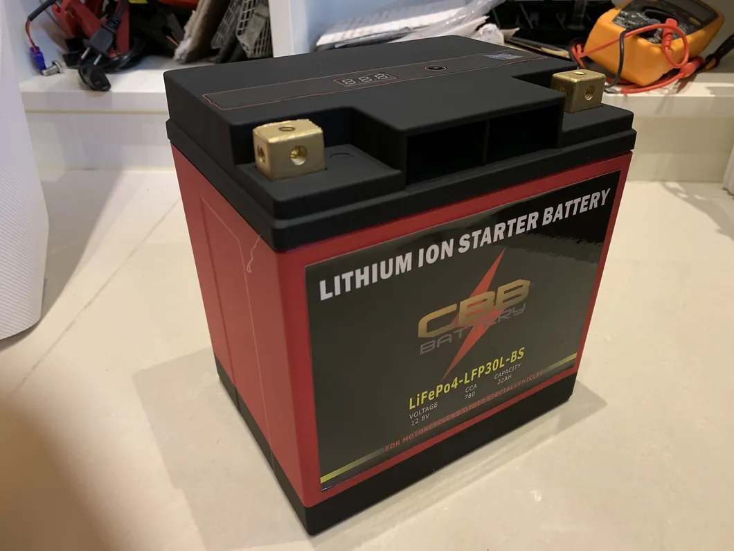 High Quality LiFePO4 LFP30L-BS/Ytx30L-BS Lithium Motorcycle Battery