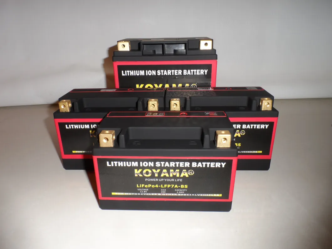 High Quality LiFePO4 LFP30L-BS/Ytx30L-BS Lithium Motorcycle Battery