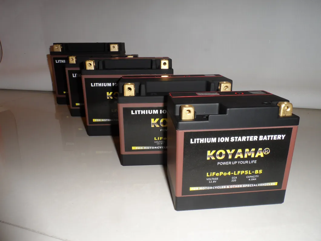 High Quality LiFePO4 LFP30L-BS/Ytx30L-BS Lithium Motorcycle Battery