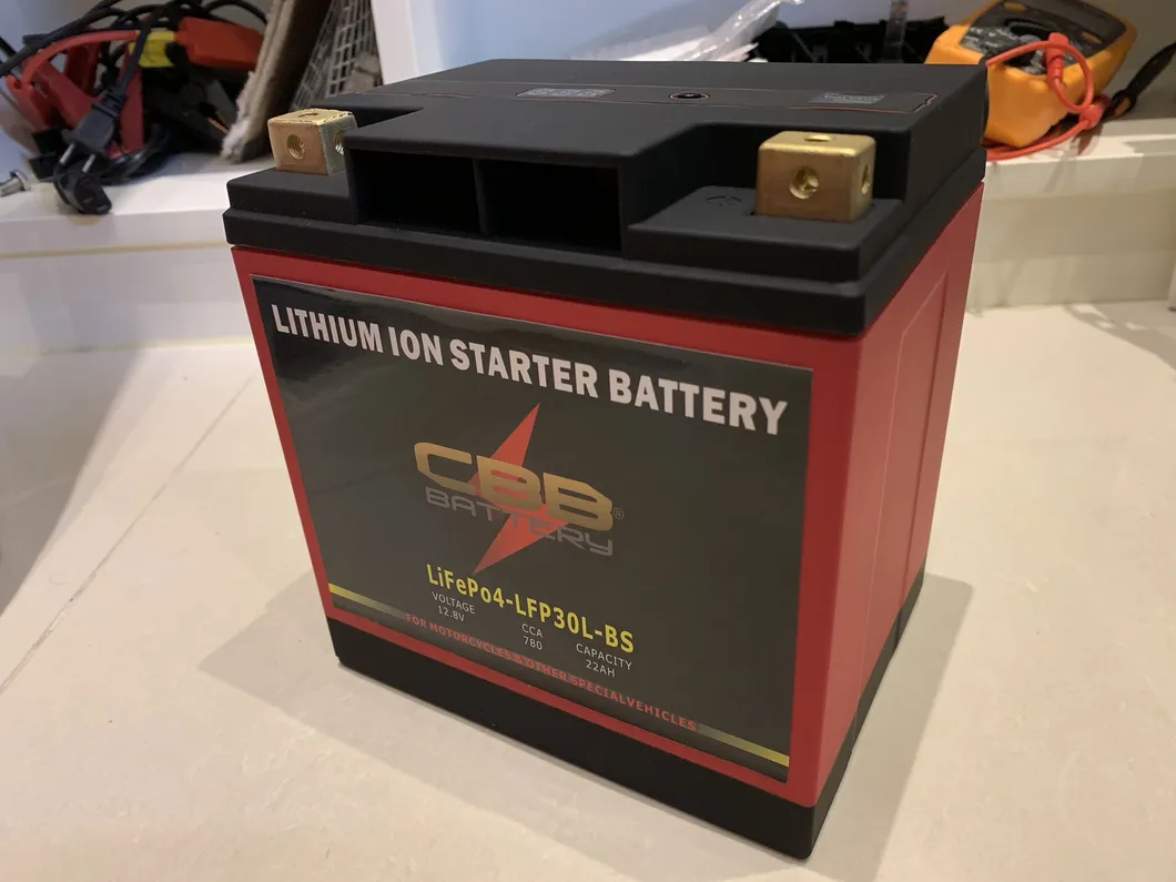 High Quality LiFePO4 LFP30L-BS/Ytx30L-BS Lithium Motorcycle Battery