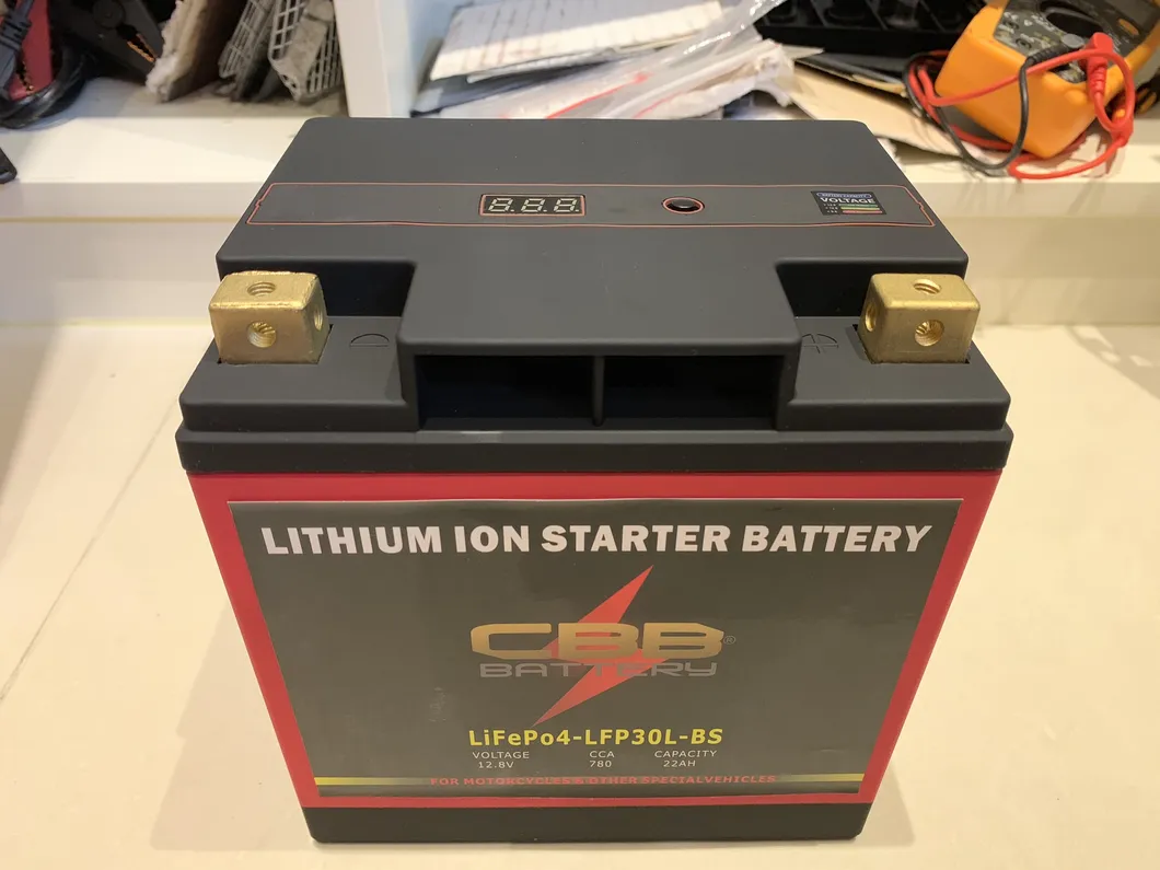High Quality LiFePO4 LFP30L-BS/Ytx30L-BS Lithium Motorcycle Battery