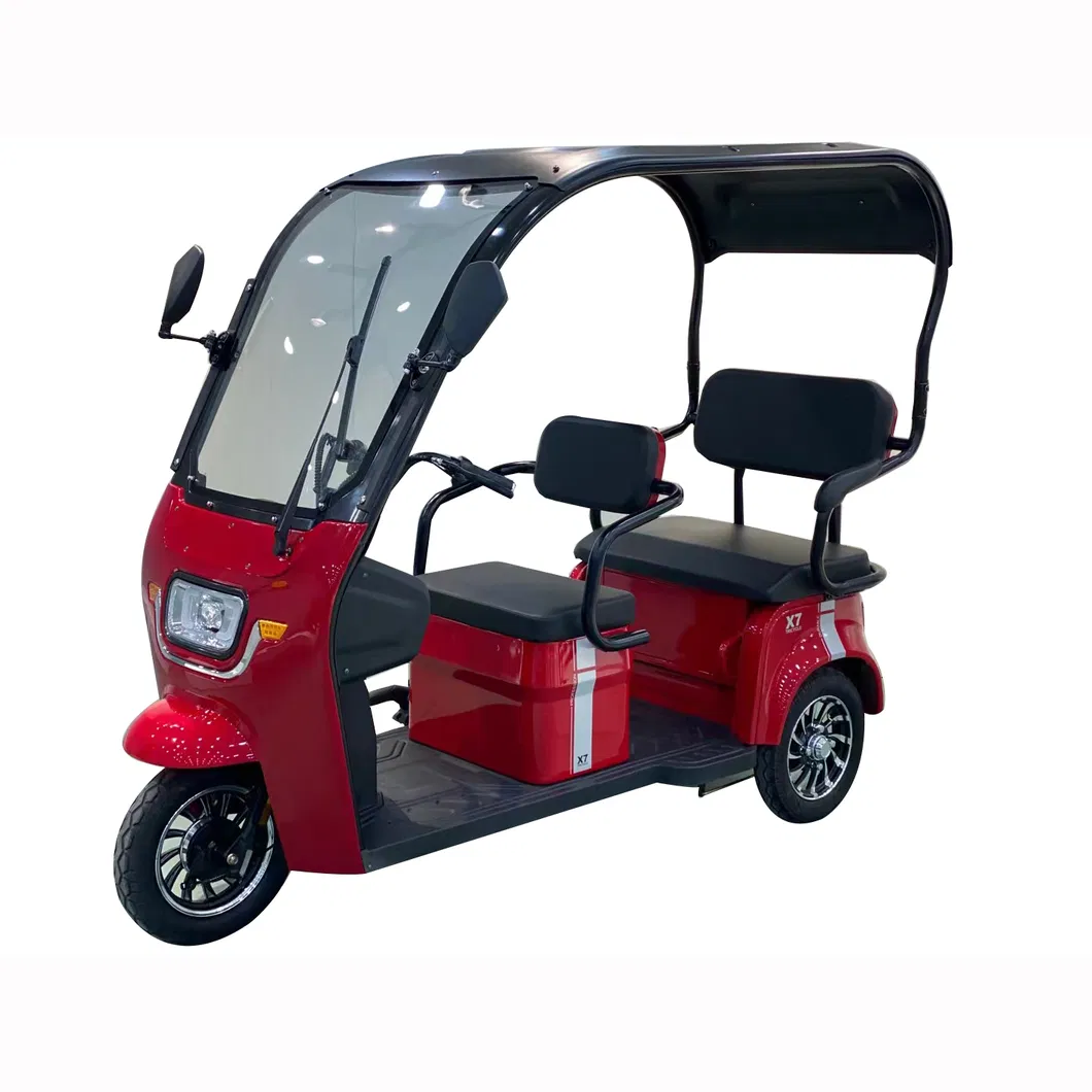 Hot Sale E Trike Motorized Tricycles with Roof for Passenger