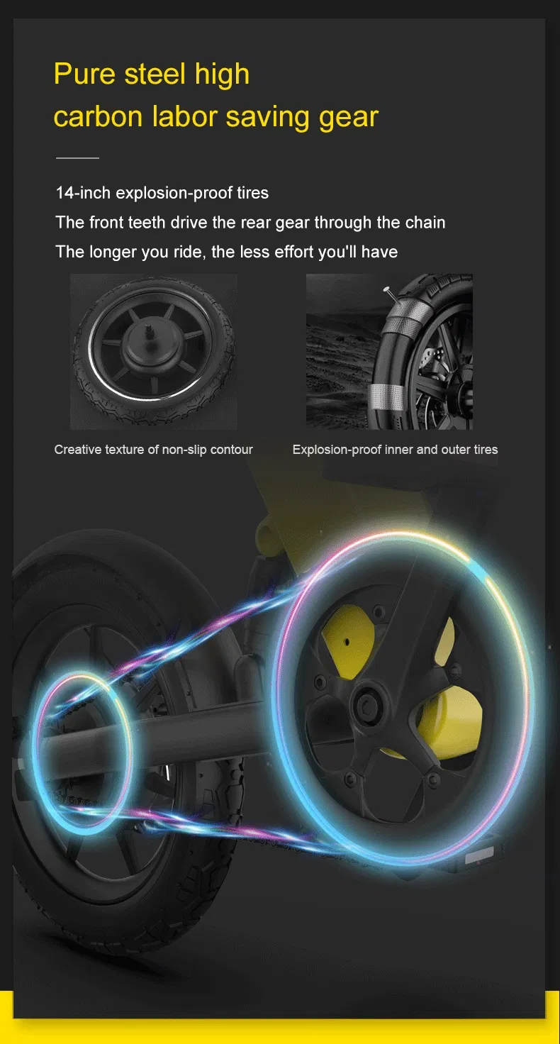 Hot Selling Mini Pedal Assist Foldable Electricl Folding Bicycle with Lithium Battery for Adult & Teenager