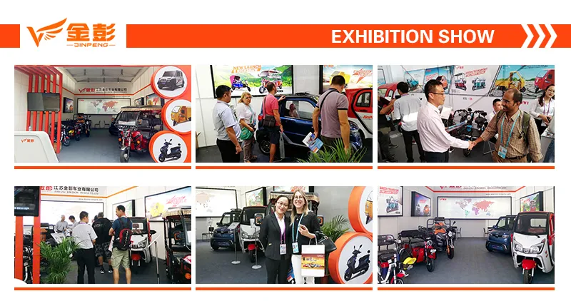 Jinpeng EV Product Three Wheels Electric Tricycle with High Quality