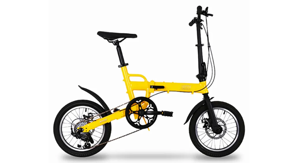 Modern Style Ultralight Bike Folding 16 Inch 6 Speed Al Alloy Frame Wholesale Outdoor Folding Bike