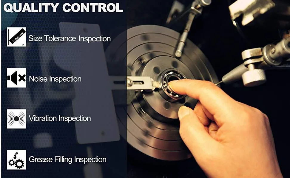 Motorcycle Ball Bearing 6004 2RS bearing EMQ bearings auto bearings