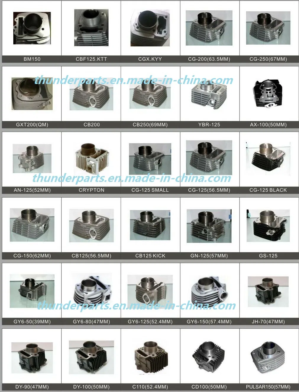 Motorcycle Cylinder Head/Culata Cabeza De Cilindro CD110, Gixxer150, Ax4 Gd110, Ax100, Gn125h
