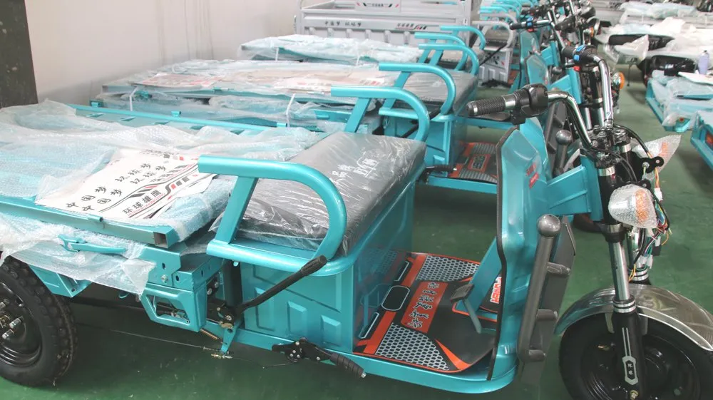 New Arrival Electric Trike Tricycle 500W 3 Wheel Electric Cargo Tricycle 20 Inch