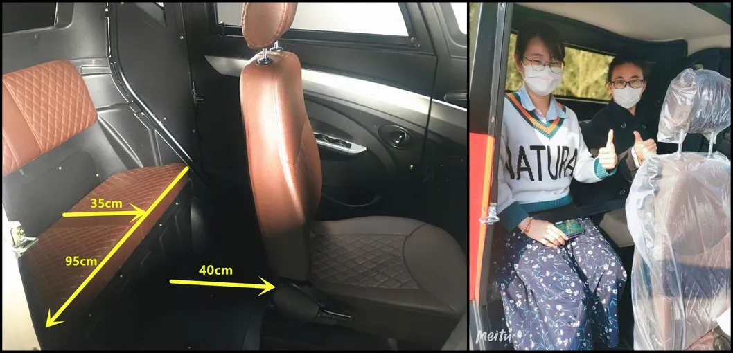 New Arrived 1500W Motor L6e Approval Enclosed Electric Tricycle for Eldly