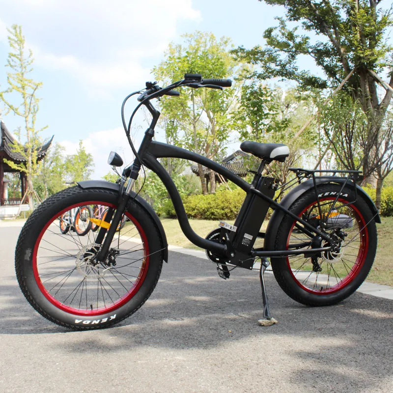 New Style 48V 500W Electric Bicycle 26 Inch Fat Tire Ebike